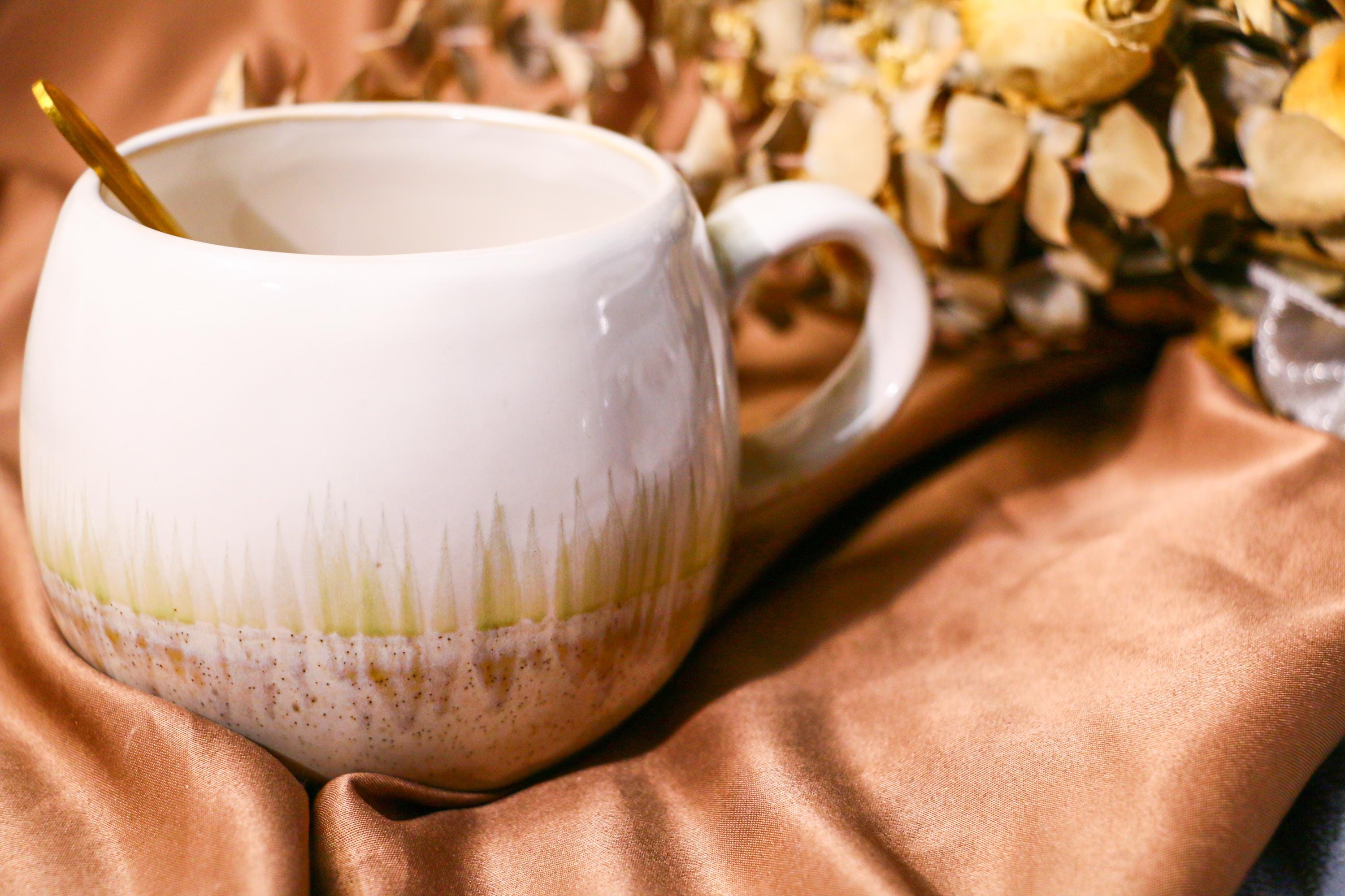 Personalized Handmade Ceramic Mug, Custom Name/logo Coffee Mug, Pottery Coffee Mug Handmade, Kitchen Decoration