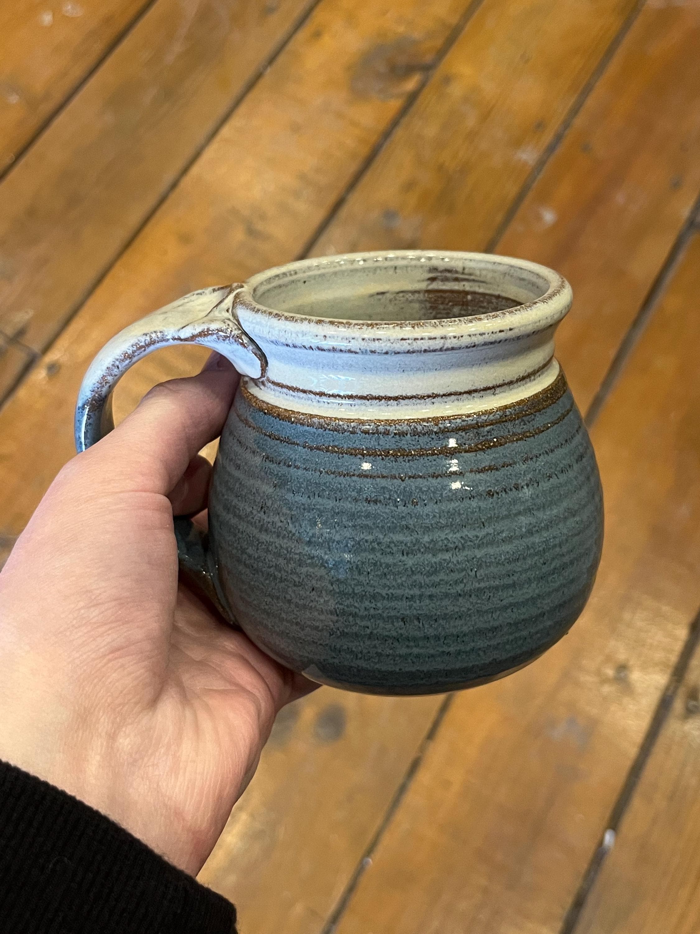 Various Hand Thrown Pottery Coffee Mugs Tea Cups Ceramic, Pig Bee Hummingbird Chicken Sailboat, Made By Local Artisans