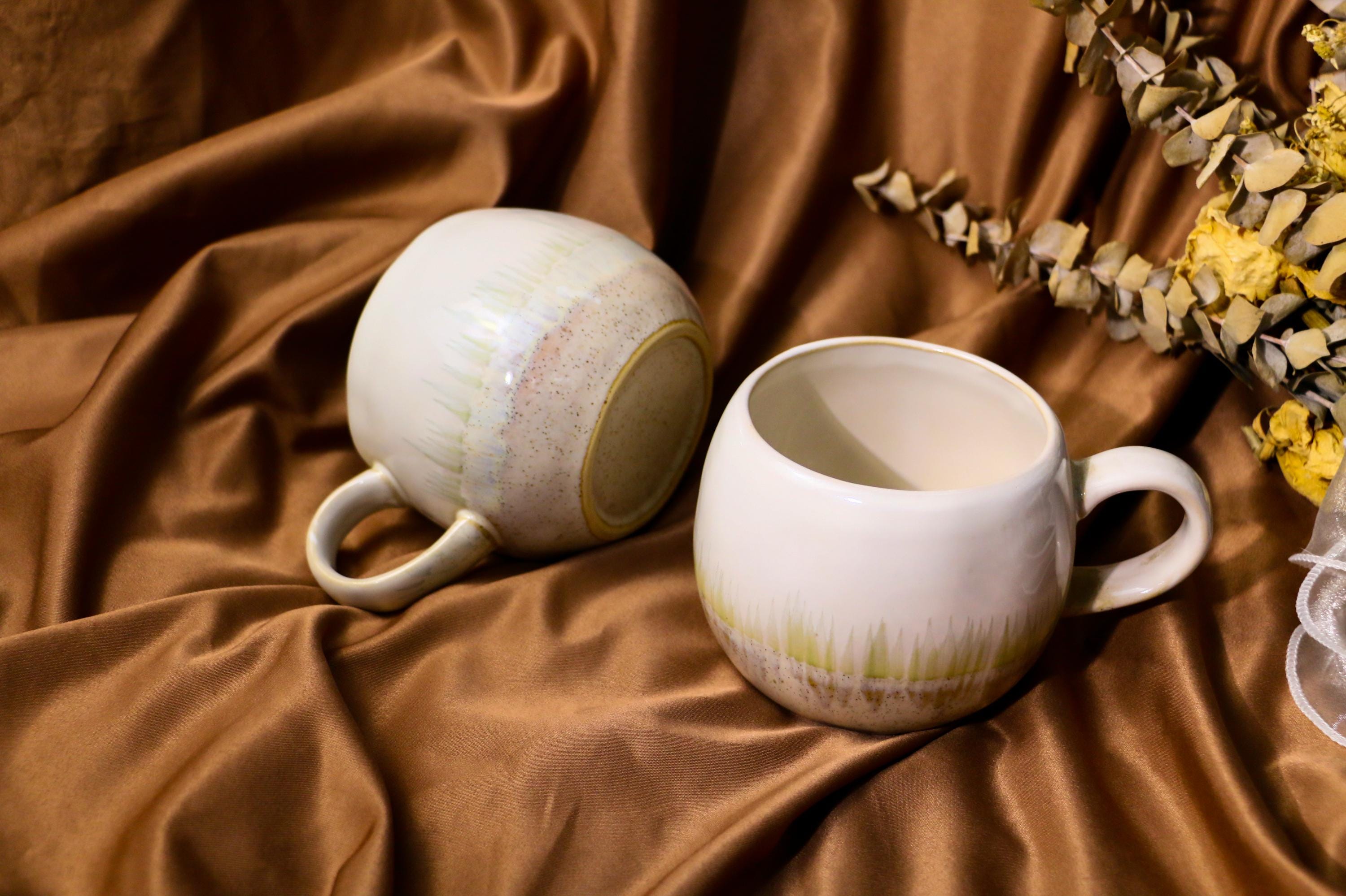 Personalized Handmade Ceramic Mug, Custom Name/logo Coffee Mug, Pottery Coffee Mug Handmade, Kitchen Decoration