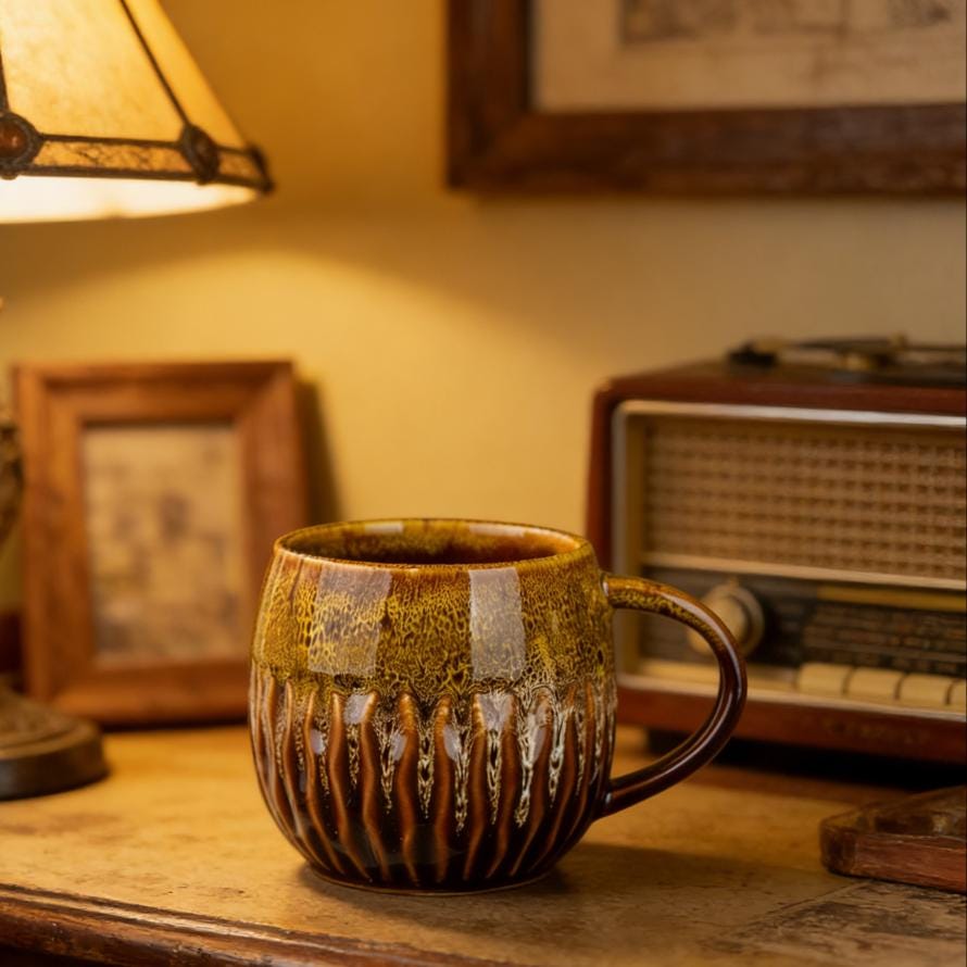 Unique Handcrafted Look Ceramic Cup,20oz Coffee Mug,large Tea Mug,housewarming Gift