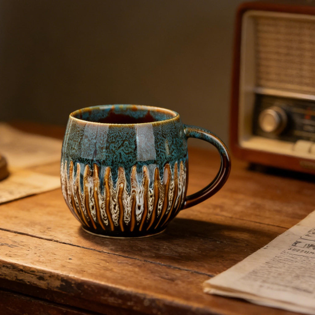 Unique Handcrafted Look Ceramic Cup,20oz Coffee Mug,large Tea Mug,housewarming Gift