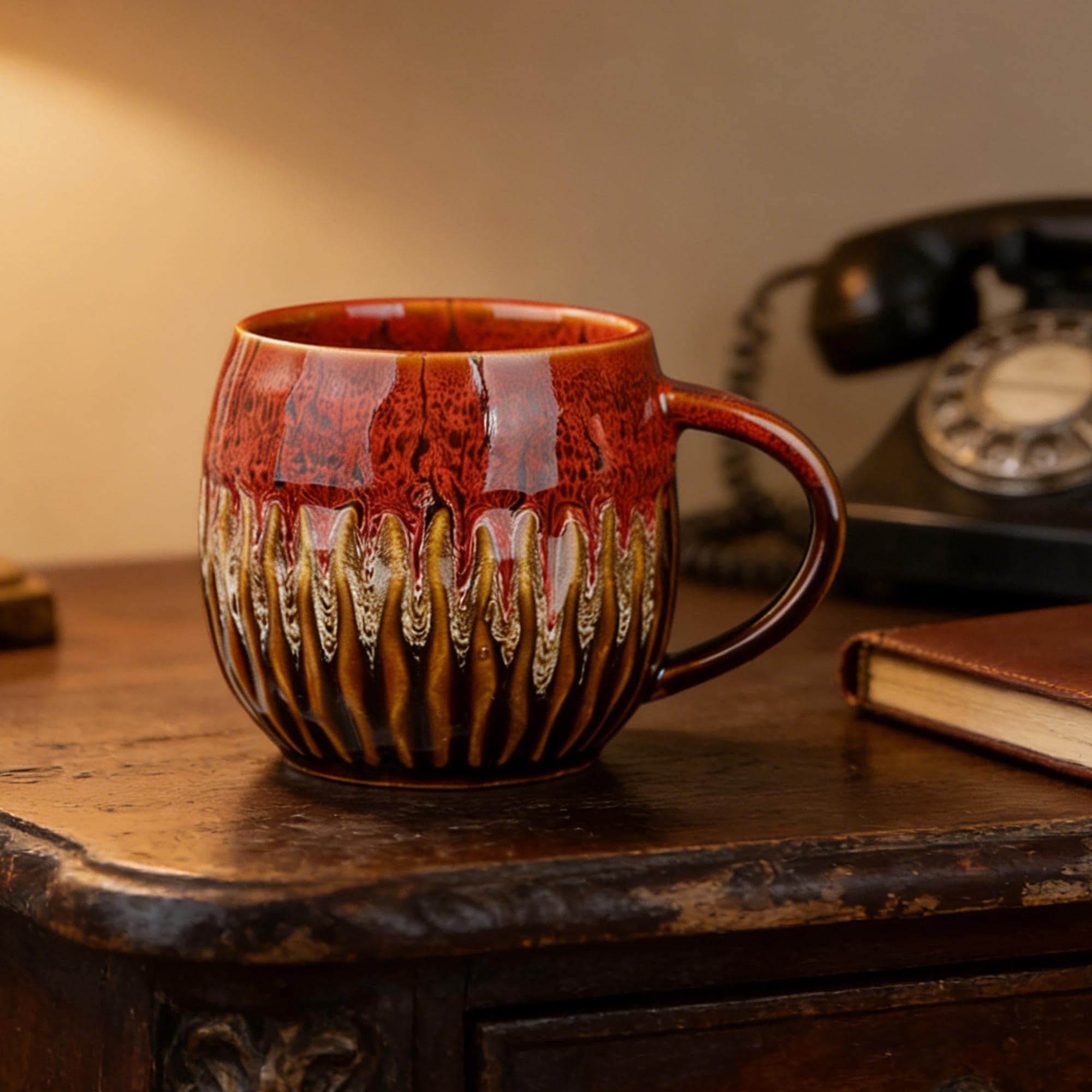 Unique Handcrafted Look Ceramic Cup,20oz Coffee Mug,large Tea Mug,housewarming Gift