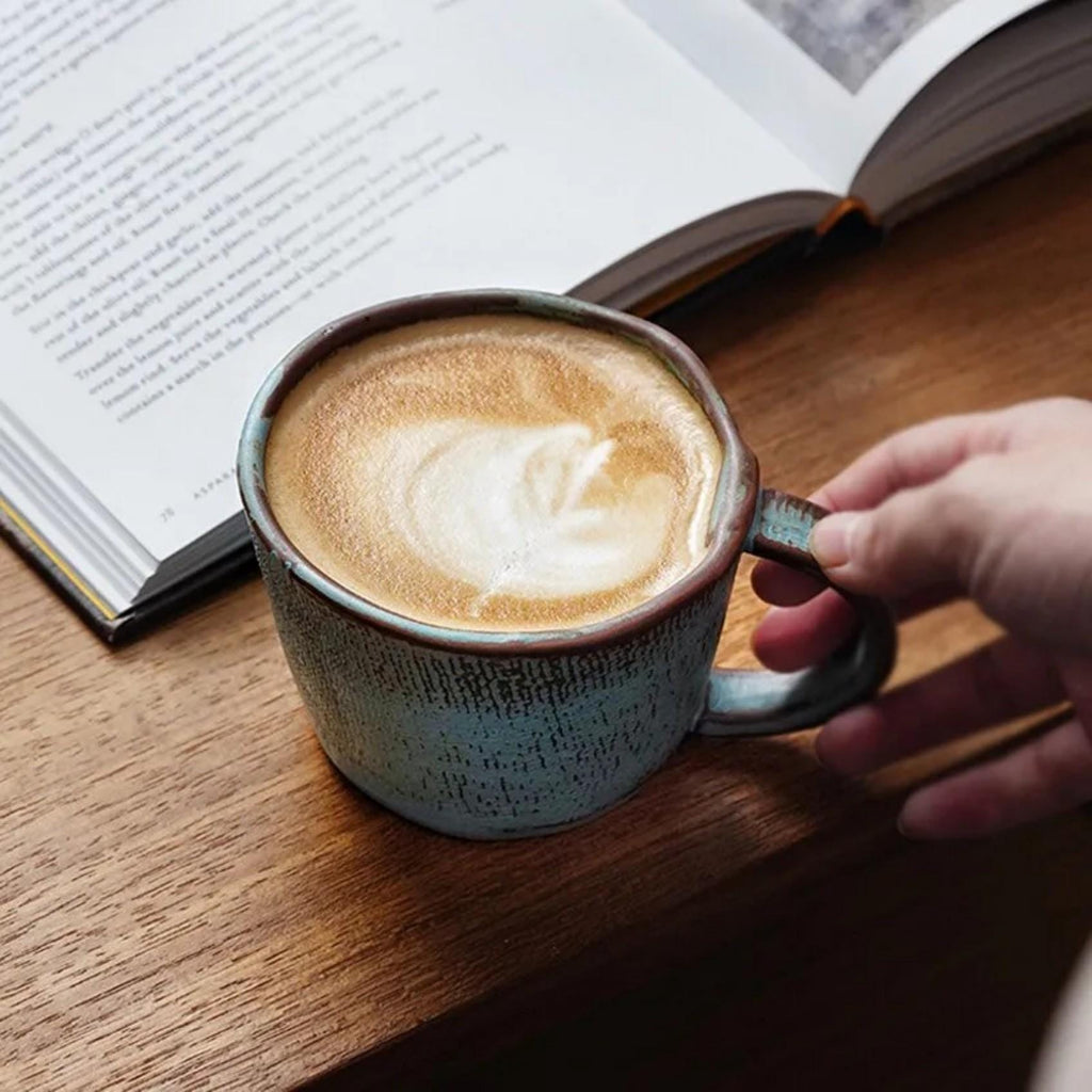 Handmade Ceramic Coffee Mug, Rustic Pottery Mug, Stoneware Coffee Cup, Minimalist Handmade Mug, Coffee Lover Gift