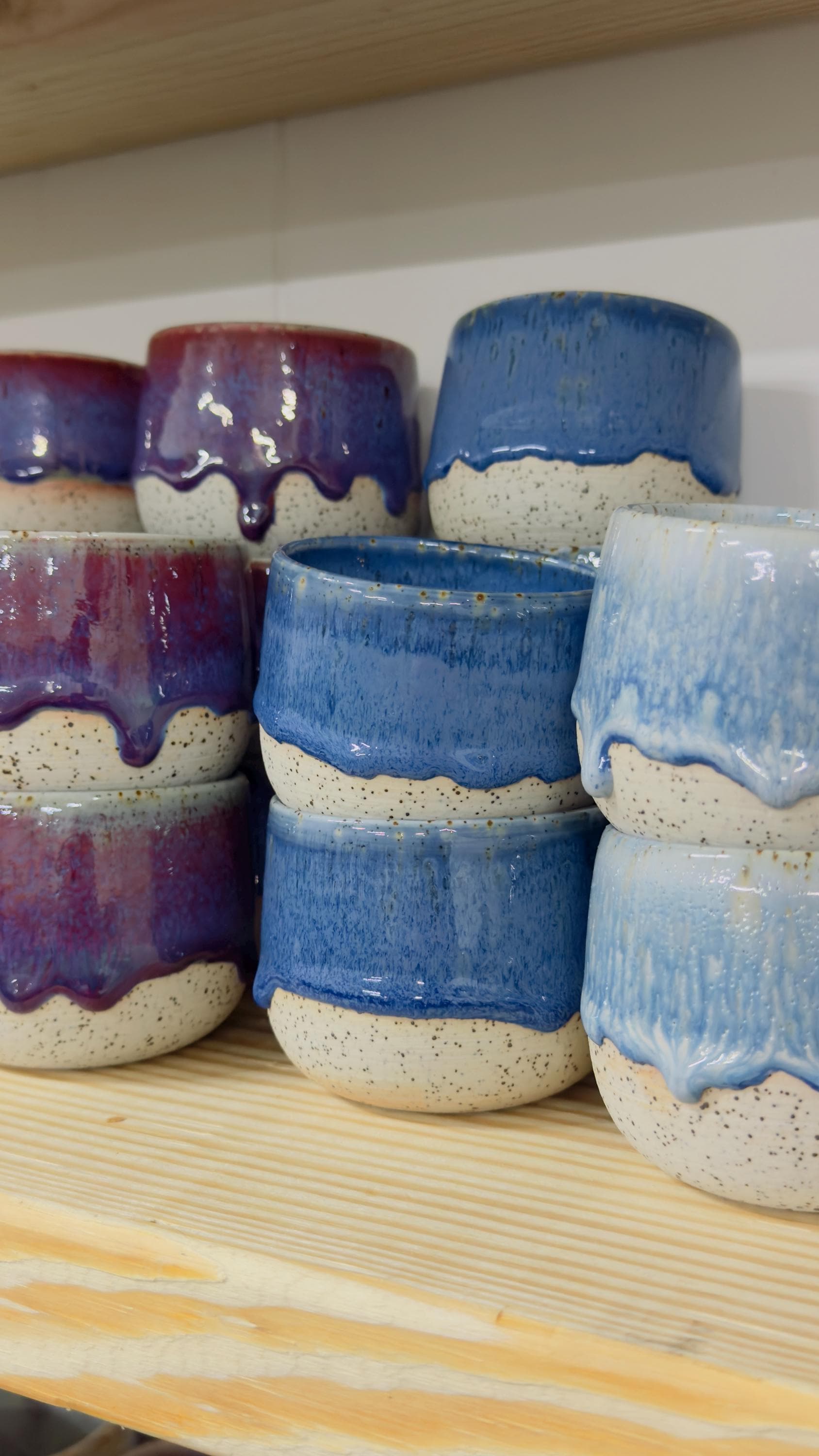 Handmade Ceramic Japanese Style Espresso Cup, Minimalistic Small Cup Glazed