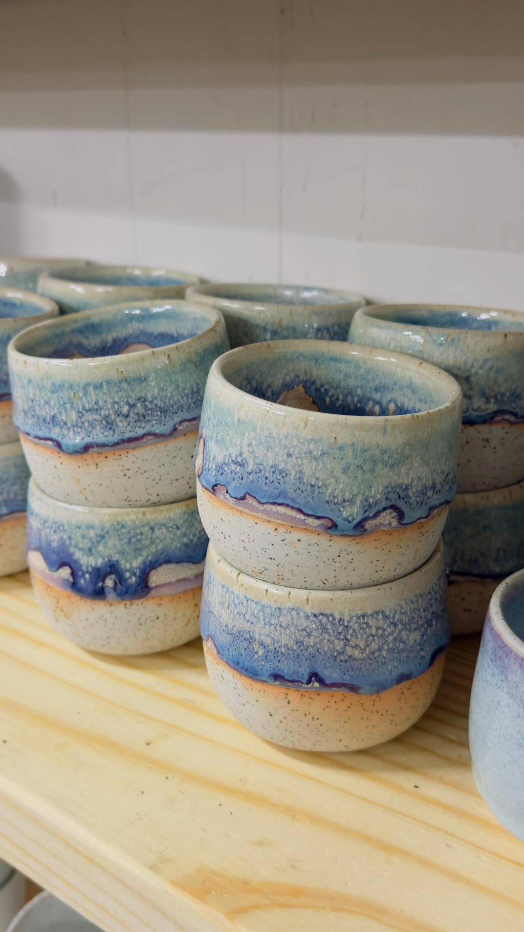 Handmade Ceramic Japanese Style Espresso Cup, Minimalistic Small Cup Glazed