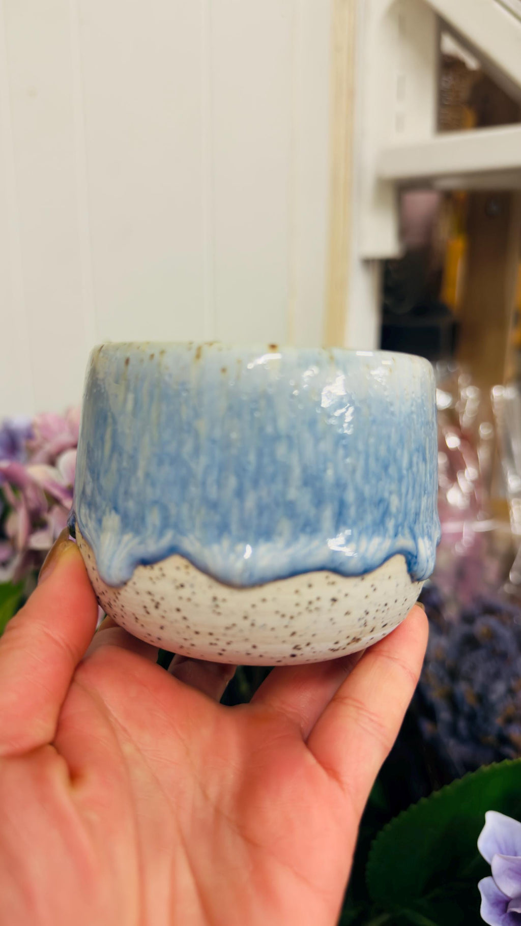 Handmade Ceramic Japanese Style Espresso Cup, Minimalistic Small Cup Glazed