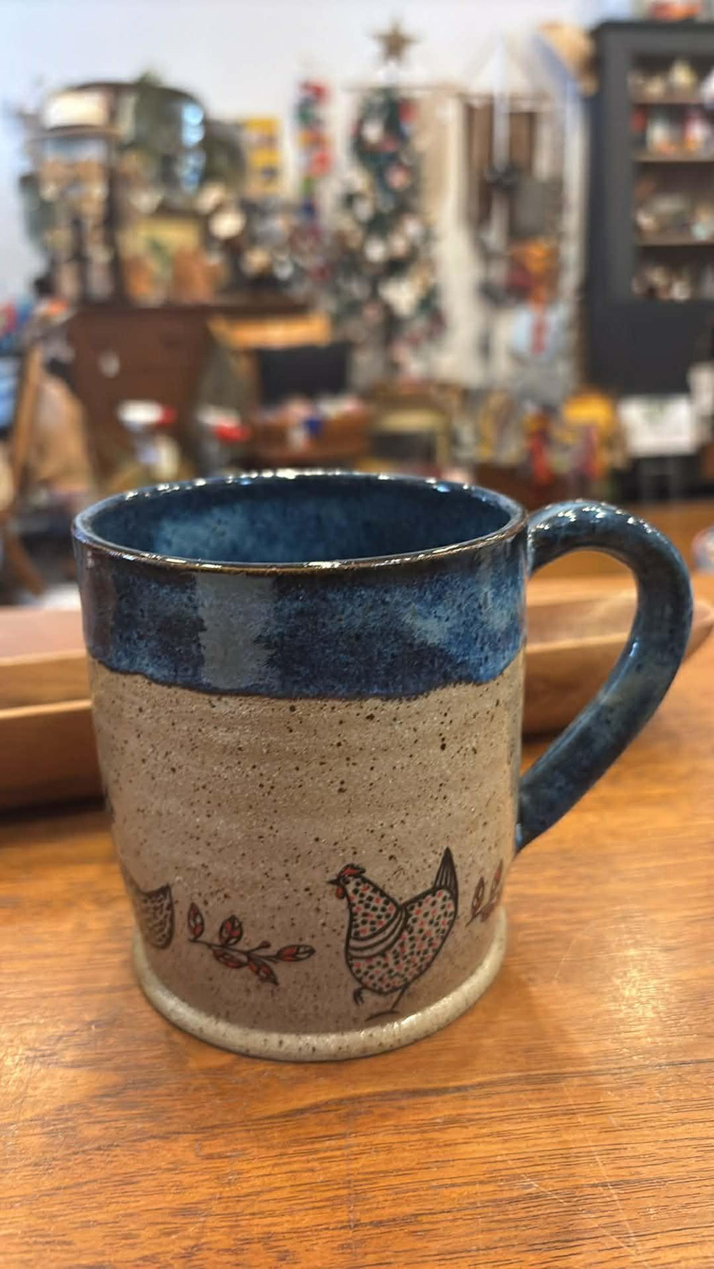 Various Hand Thrown Pottery Coffee Mugs Tea Cups Ceramic, Pig Bee Hummingbird Chicken Sailboat, Made By Local Artisans